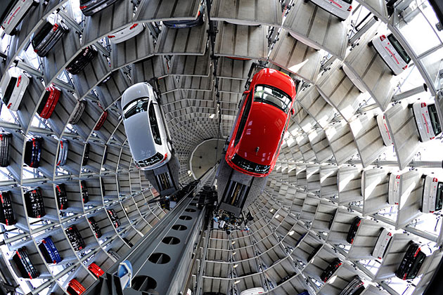 Autostadt Automated Parking Garage Towers, , 