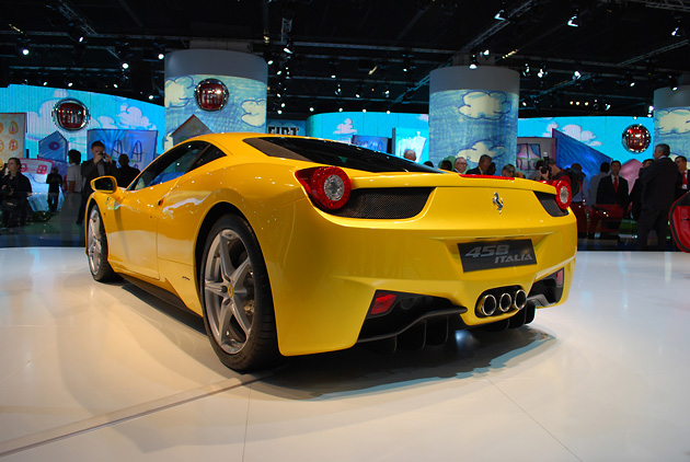 Ferrari 458 Italia, �������, ����, Frankfurt motor show 2009, ������������� ��������� 2009