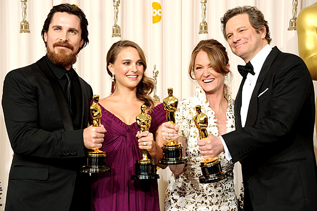   (Christian Bale),   (Natalie Portman),   (Melissa Leo)    (Colin Firth)