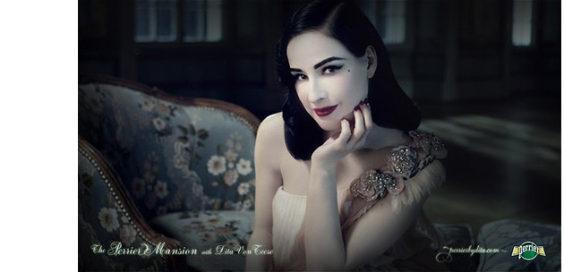    (Dita Von Teese), Perrier