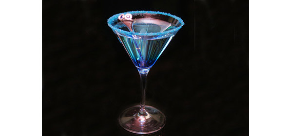 Sapphire Martini