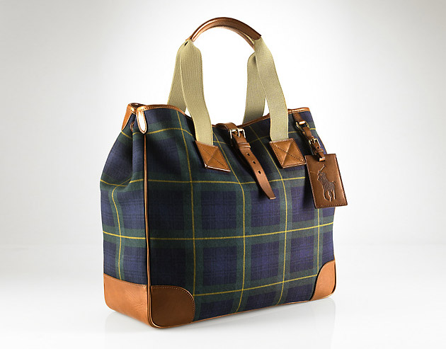 Ralph Lauren Tartan Bags