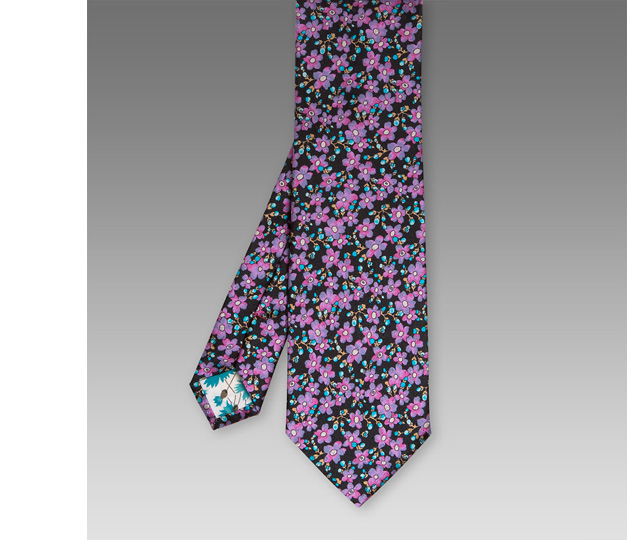 Paul Smith SS 2010 Floral Design Tie