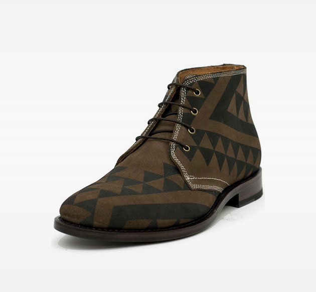 Hetchy Henry Printed Suede Shoes
