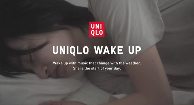 UNIQLO Wake-Up App