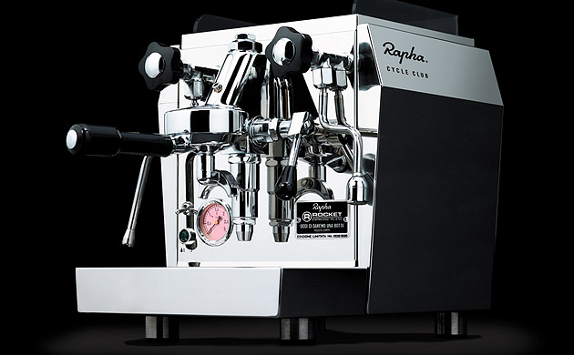 Giotto Rapha Cycle Club Espresso Machine by Rocket Espresso Milano