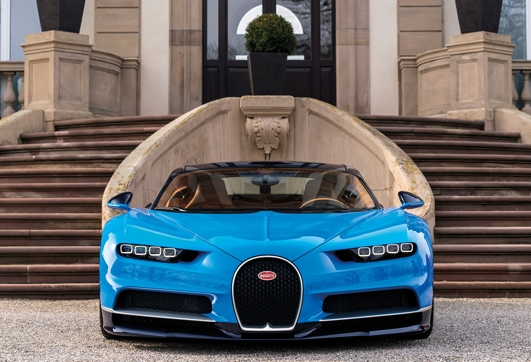 Bugatti Chiron 2016 Black Blue