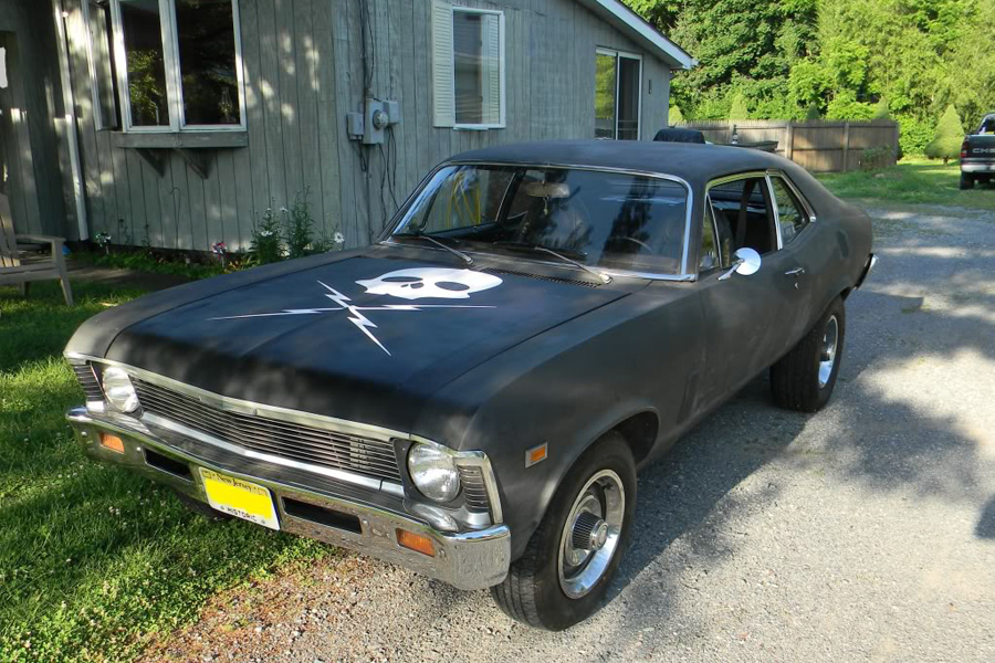 Как доказать машина. Chevrolet Nova 1971 Death Proof. Chevrolet Nova 1969 Death Proof. Death Proof Nova. Шевроле Нова 1970 доказательство смерти.