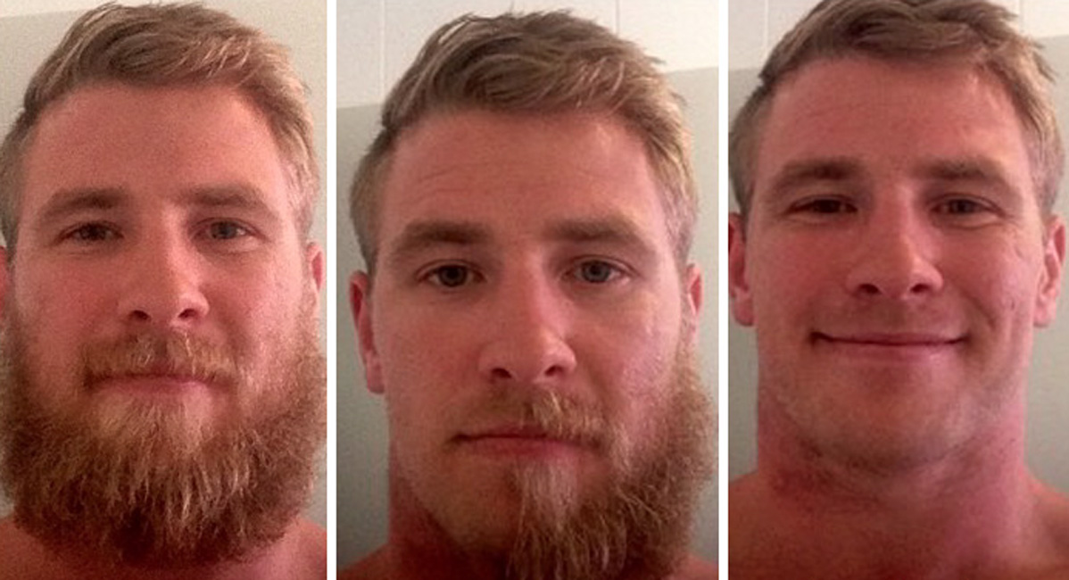 Как борода меняет человека: фотографии до и после бритья просто нереальны 