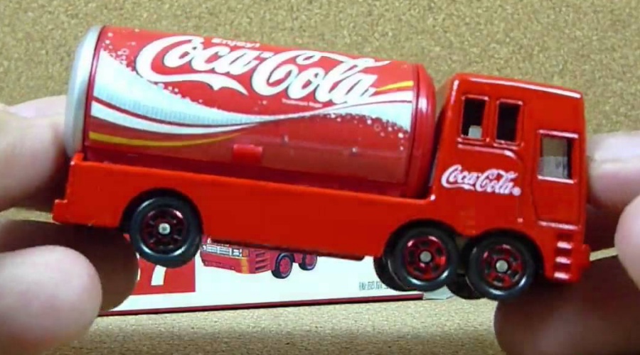 Игрушечный грузовик Coca Cola